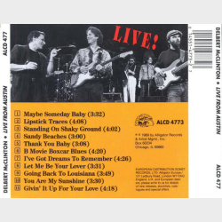 Delbert McClinton - Live From Austin (1989)