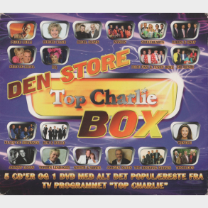 Den Store Top Charlie Box (2009) (6xCD Box)