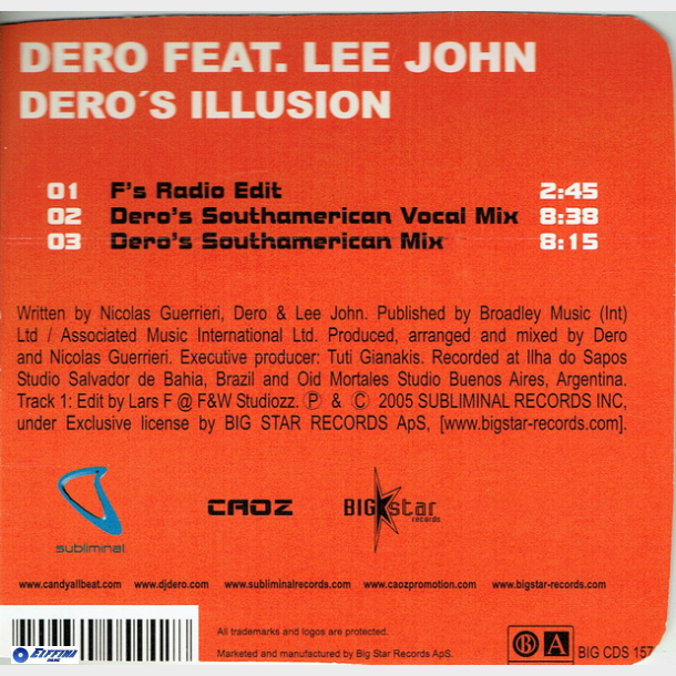 Dero ft. Lee John - Dero's Illusion (2005)