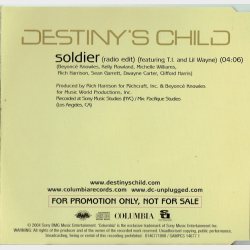Destiny's Child - Soldier (2004) (Promo)