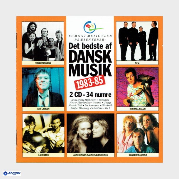 Det Bedste Af Dansk Musik 1983-85 (1996)