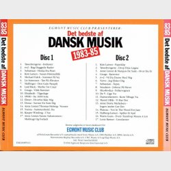 Det Bedste Af Dansk Musik 1983-85 (1996)
