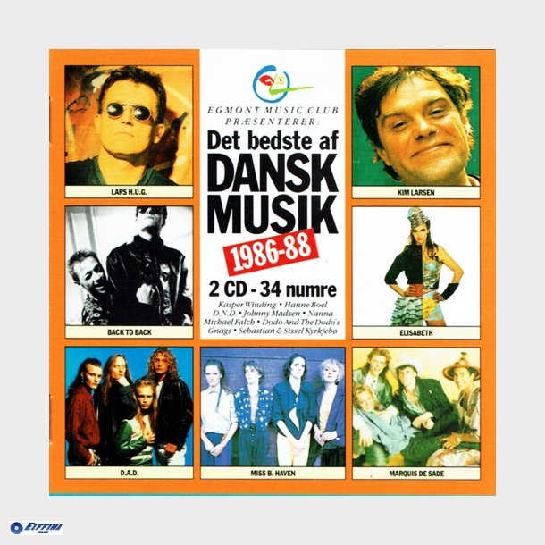 Det Bedste Af Dansk Musik 1986-88 (1997)