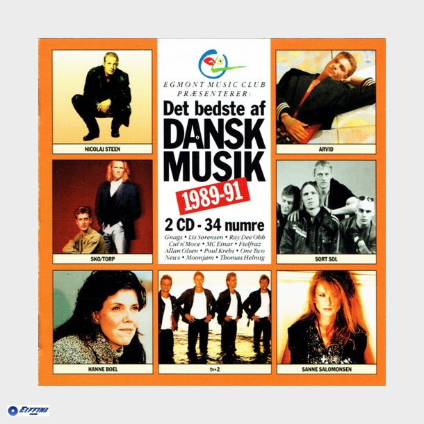 Det Bedste Af Dansk Musik 1989-91 (1996)