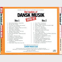Det Bedste Af Dansk Musik 1990-92 (1996)