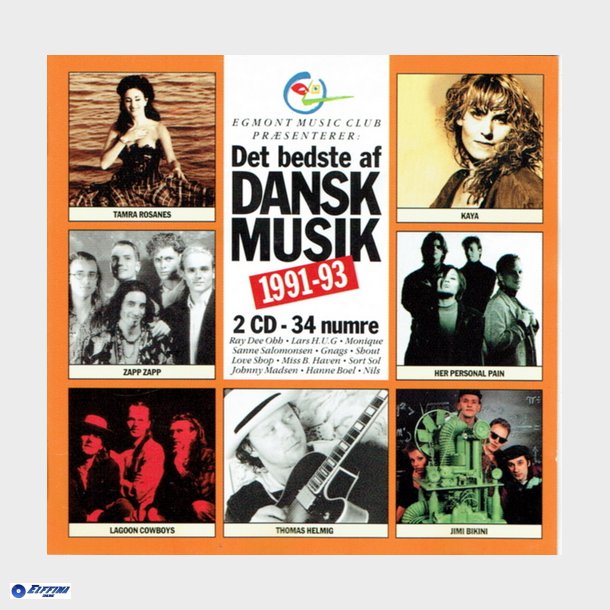 Det Bedste Af Dansk Musik 1991-93 (1997)