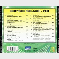 Deutche Schlager - 1960 (Eurotrend CD)