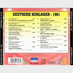 Deutche Schlager - 1961 (Eurotrend CD)