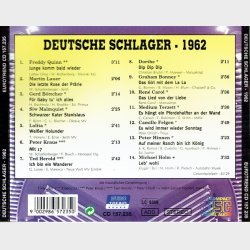 Deutche Schlager - 1962 (Eurotrend CD)