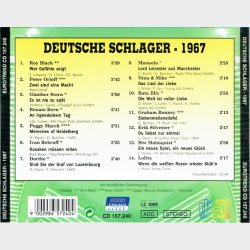Deutche Schlager - 1967 (Eurotrend CD)