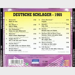 Deutche Schlager - 1965 (Eurotrend CD)
