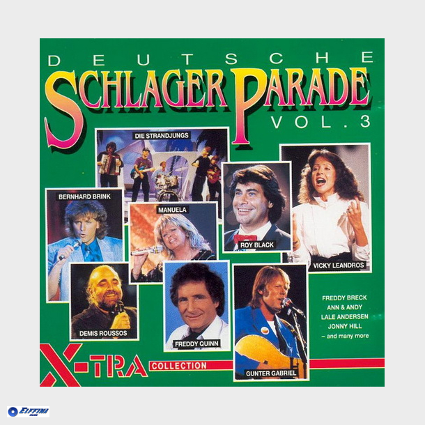 Deutsche Schlager Parade Vol.3 (1992) (X-Tra 4754CD)