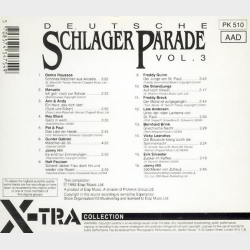 Deutsche Schlager Parade Vol.3 (1992) (X-Tra 4754CD)