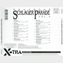 Deutsche Schlager Parade Vol.4 (1992) (X-Tra 4755CD)