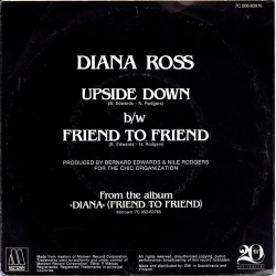 Diana Ross - Upside Down (1980) (7c 006-63976) (1980)