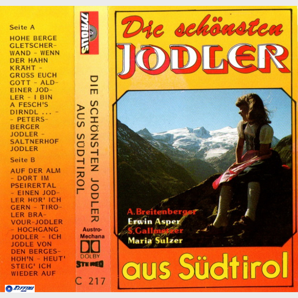 Die Schonsten Jodler Aus Sudtirol