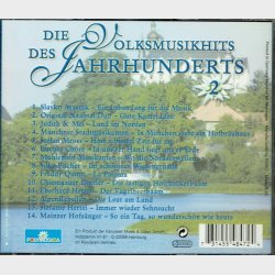 Die Volksmusikhits Des Jahrhunderts Folge 02