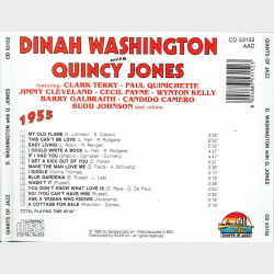 Dinah Washington with Quincy Jones (1995)