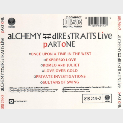 Dire Straits - Alchemy Live (Part One) (1984)