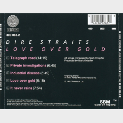 Dire Straits - Love Over Gold (1982) (Remaster)