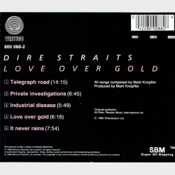 Dire Straits - Love Over Gold (1996) (Remaster)