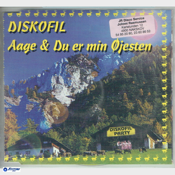 Diskofil - Aage &amp; Du Er Min jesten (1995)