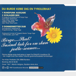 Diskofil ft. Jodle Birge - Du Burde K�be Dig En Tyrolerhat (1997)