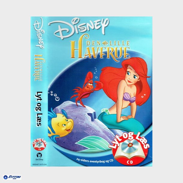 Disney - Den Lille Havfrue  (2004) Mangler Bog (Lyt &amp; Ls) (Fat)