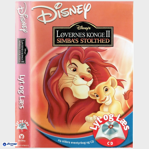 Disney - Lvernes Konge II Simba's Stolthed (2004) (Lyt &amp; Ls) (Fat)