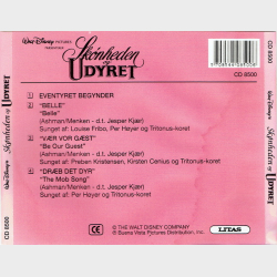 Disney - Sk�nheden Og Udyret (1992)