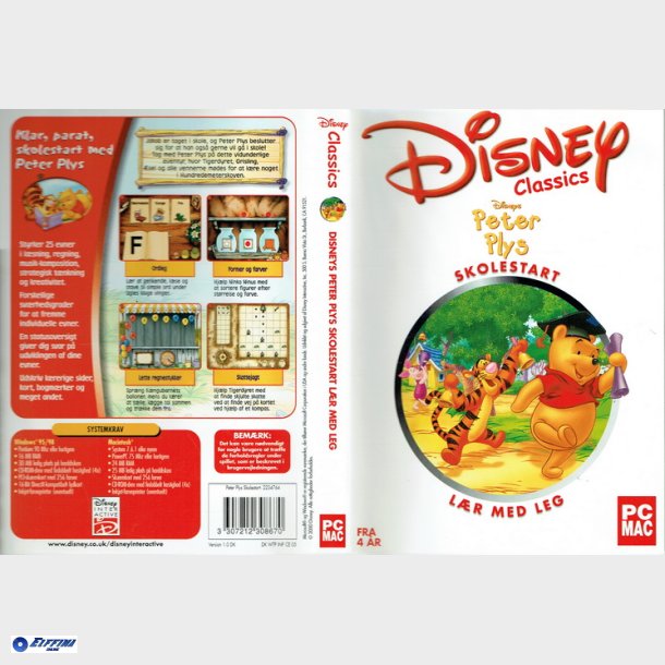 Disney Classics Peter Plys Skolestart Lr Med Leg (PC)