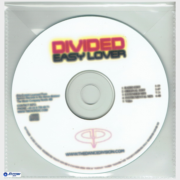 Divided - Easy Lover (2005) (Promo)