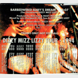 Dizzy Mizz Lizzy - Barbedwired Baby's Dream (1994) (Promo)