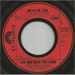 Dollie De Luxe - Life Was Made For Living (1984)