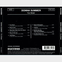Donna Summer - Fun Street (16143 CD) (1990)