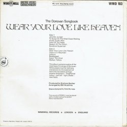 Donovan Songbook - Wear Your Love Like Heaven (1972)