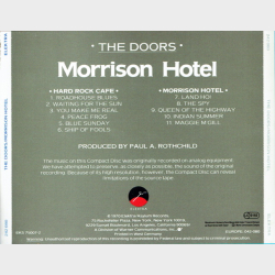Doors, The - Morrison Hotel (West Germany) (1970)