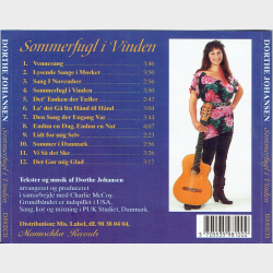 Dorthe Johansen - Sommerfugl I Vinden