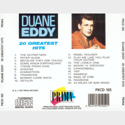Duane Eddy - 20 Greatest Hits (1987)