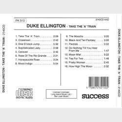 Duke Ellington - Take The 'a' Train (1993) (Success 2140CD)