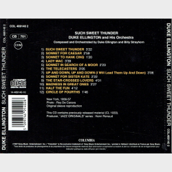 Duke Ellington &amp; His Orchestra - Such Sweet Thunder (1991)