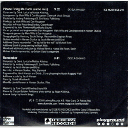 Dune - Please Bring Me Back (2009) (Promo)