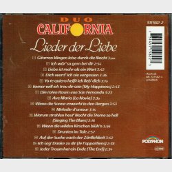 Duo California - Lieder Der Liebe