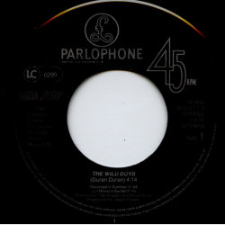 Duran Duran - The Wild Boys (Sort Label) (1984)