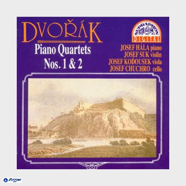 Dvorak - Piano Quartets Nos. 1 &amp; 2 (1992)