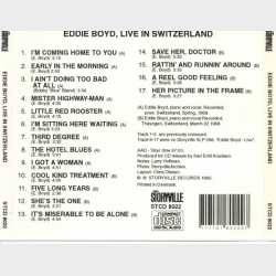 Eddie Boyd - Live In Switzerland 1968 (1995)