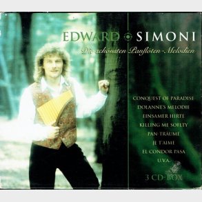 Edward Simoni Die Schönsten PanFlöten Melodien 3xCD Boks