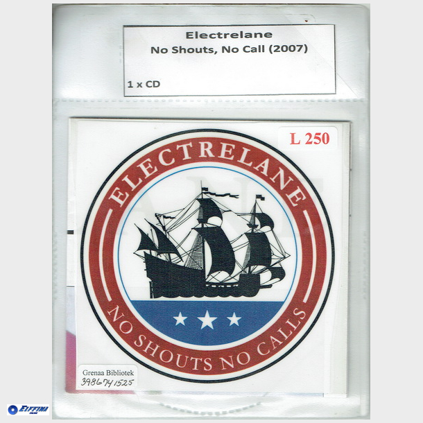 Electrelane - No Shouts No Calls (2007) (Bib CD)