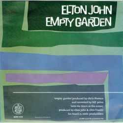Elton John - Empty Garden (1982)