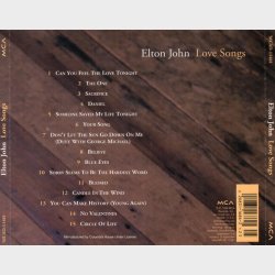 Elton John - Love Songs (1995) (Club Edition)
